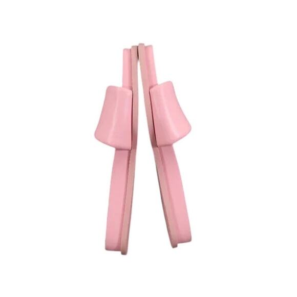 Dolce Vita Shoes Womens 9 Sandal Slides Fashion Pink Slip On Bandage Strap Flats - Picture 7 of 13